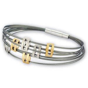 GALA DESIGN J0138 Ketting Pierrot zilver-zirconia wit 43 cm