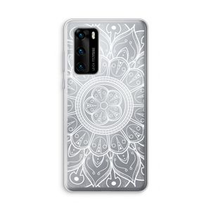 Roses Are Red: Huawei P40 Transparant Hoesje