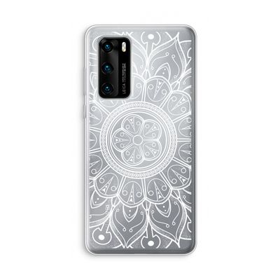 Roses Are Red: Huawei P40 Transparant Hoesje