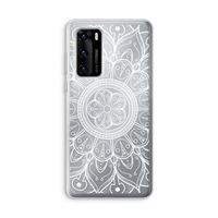 Roses Are Red: Huawei P40 Transparant Hoesje