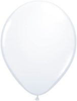 Witte ballonnen 30cm 10 stuks
