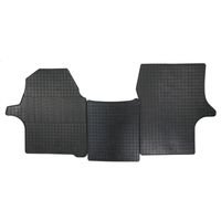 Rubber matten passend voor Hyundai H350 2015- (3-delig + montagesysteem) CKRHY02
