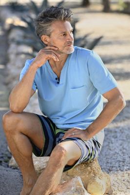 Katoenen heren shortama Allantic