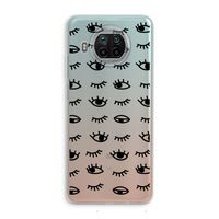 Eye pattern #2: Xiaomi Mi 10T Lite 5G Transparant Hoesje