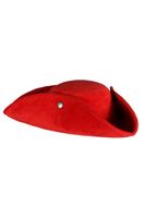 Driesteek top colour rood