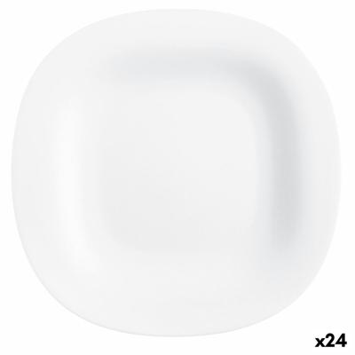 Dessertbord Luminarc Carine Blanco Wit Glas 19 cm (24 Stuks)