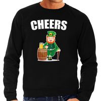 Cheers / St. Patricks day sweater / kostuum zwart heren