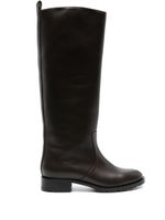 Scarosso bottes Sofia en cuir - Marron