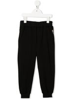 Roberto Cavalli Junior pantalon de jogging en coton stretch - Noir - thumbnail