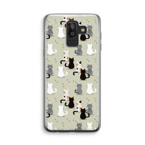 Katten: Samsung Galaxy J8 (2018) Transparant Hoesje