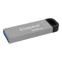 Kingston Technology DataTraveler Kyson USB flash drive 128 GB USB Type-A 3.2 Gen 1 (3.1 Gen 1) Zilver - thumbnail