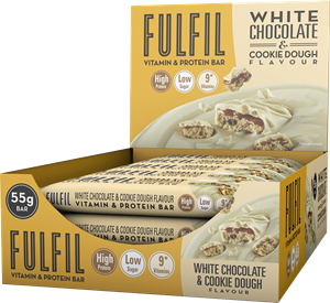 Fulfil Vitamin & Protein Bar White Chocolate & Cookie Dough (15 x 55 gr)