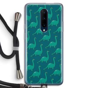 Diplodocus: OnePlus 7 Pro Transparant Hoesje met koord