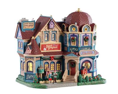 Kerstdorpminiatuur Sweet Songbird Music School 18x27x26 cm - Lemax