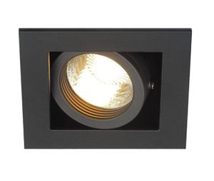 KADUX 1 GU10 zwart mat 1xGU10