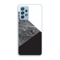 Combinatie marmer: Samsung Galaxy A73 Transparant Hoesje