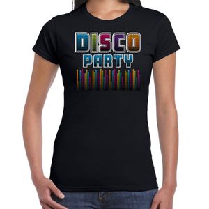 Disco verkleed t-shirt dames - jaren 80 feest outfit - Disco Party