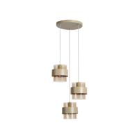 Searchlight HanglampRoyal 3-lichts zand bruin - 82433-3SA