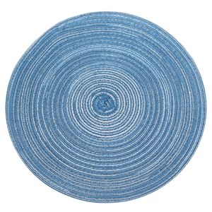 Krumble Placemat rond - Blauw