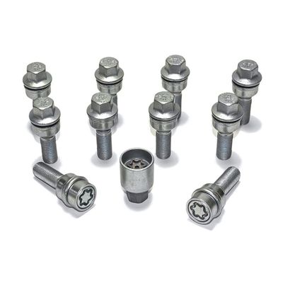 H&R Wielboutenset bolkonisch R14 M14x1.50 - Lengte 40mm - 10 stuks (bv. Audi Q3, Q5) - incl. wielslo HR1454007ASET