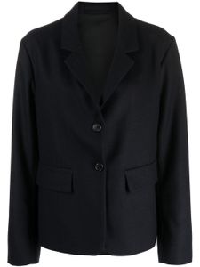 Margaret Howell cotton single-breasted blazer - Blauw