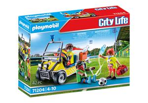 PLAYMOBIL City Life - Reddingswagen constructiespeelgoed 71204