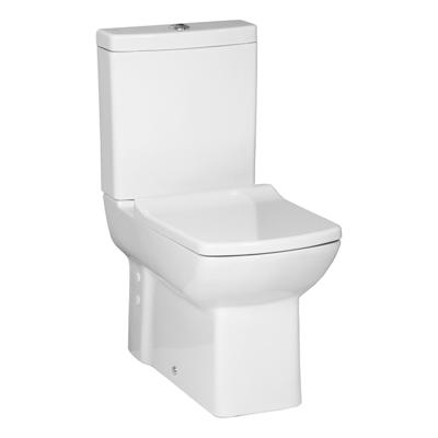 Creavit Lara Staande Toilet - onderpot - bidet sproeier - muur/onderuitgang - wit LR360-00CB00E-0000