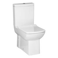 Creavit Lara Staande Toilet - onderpot - bidet sproeier - muur/onderuitgang - wit LR360-00CB00E-0000