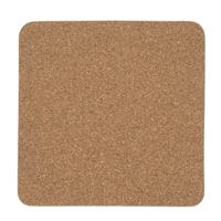 Cook Concept Onderzetter - kurk - vierkant - D19 cm - voor pannen - hittebestendig Cook Concept Onderzetter - kurk - vierkant - D19 cm - voor pannen - hittebestendig