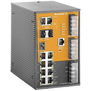 Weidmüller IE-SW-SL10M-7TX-3GC-HV Industrial Ethernet Switch 10 / 100 / 1000 MBit/s