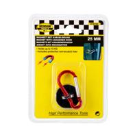 Karabijnhaak Bensontools Rood Magneet Staal (2,5 cm)