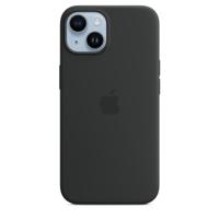 Apple Siliconenhoesje met MagSafe voor iPhone 14 - Middernacht telefoonhoesje
