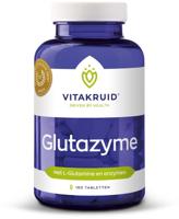 Glutazyme oa Spijsverteringsenzymen en L-Glutamine 180 Tabletten