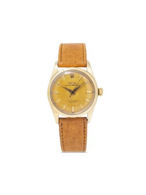 Rolex montre Oyster Perpetual 34 mm pre-owned (1958) - Or