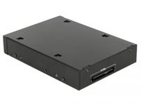 DeLOCK 3,5" Mobile Rack voor 1x 2,5" U.2 NVMe SSD of SATA/SAS HDD/SSD wisselframe - thumbnail