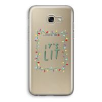 It's Lit: Samsung Galaxy A5 (2017) Transparant Hoesje It's Lit: Samsung Galaxy A5 (2017) Transparant Hoesje