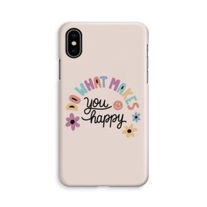 Happy days: iPhone X Volledig Geprint Hoesje