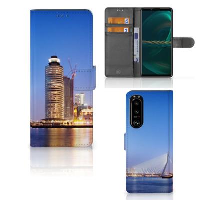 Sony Xperia 5III | Flip Cover | Rotterdam | Portemonnee hoesje