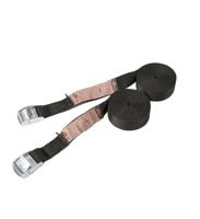 Little Jumbo Sjorband 25mm. gesp zwart 2.5m eindloos SET 2st. - 1825200250