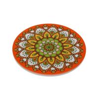 Placemat Versa Kurk Keramisch Mandala 20 X 0,6 X 20 CM