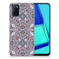 OPPO A52 | A72 | TPU | Siliconen hoesje | Flower Tiles