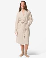 HEMA Damesbadjas katoen wafelstructuur naturel (naturel)