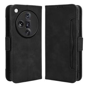 Oppo Find X7 Ultra Cardholder Series Portemonnee Hoesje - Zwart