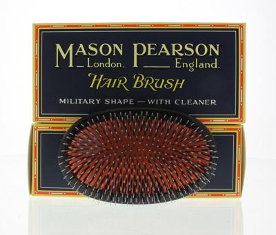 Mason Pearson Borstel Popular Military Bristle & Nylon BN1M Dark Ruby