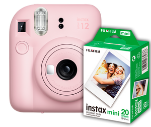 Fujifilm Instax Mini 12 Blossom Pink Bundel