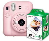 Fujifilm Instax Mini 12 Blossom Pink Bundel