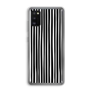 Stripes: Samsung Galaxy A41 Transparant Hoesje