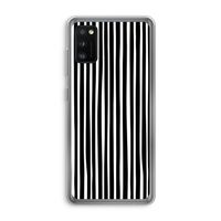Stripes: Samsung Galaxy A41 Transparant Hoesje
