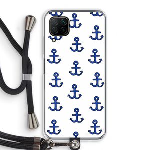 Ankers: Huawei P40 Lite Transparant Hoesje met koord