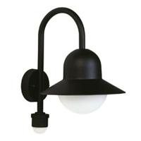 Albert Buitenlamp met sensor voordeur Manor zwart 660661 - thumbnail